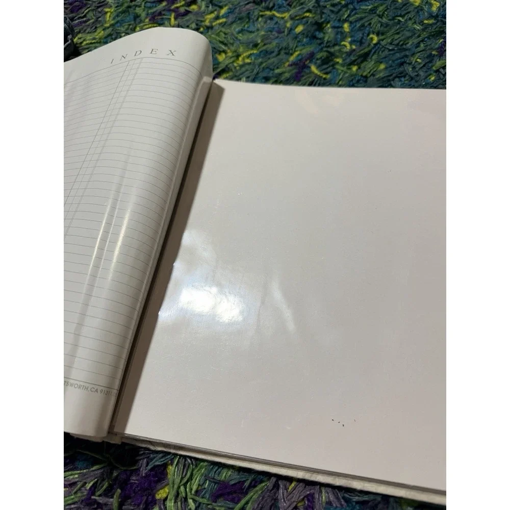 PIONEER EZ LOAD Top Load 8-1/2x11 Photo Memory Book Scrapbook NEW Textured Cover